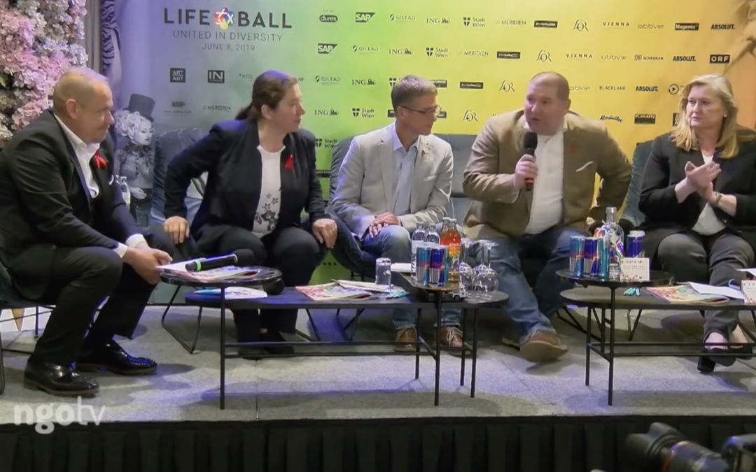 Pressekonferenz Life-Ball 2019 mit Ehrung von Gerry Keszler