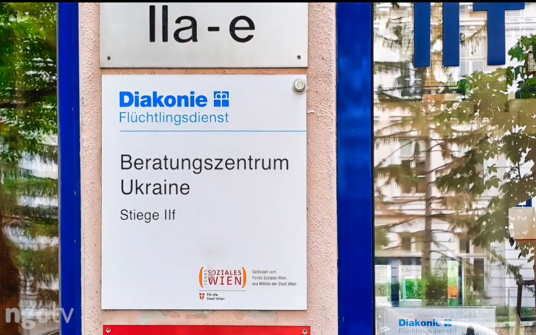 Diakonie Flüchtlingshilfe für die Ukraine in Wien